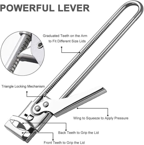 Adjustable Stainless Jar Opener