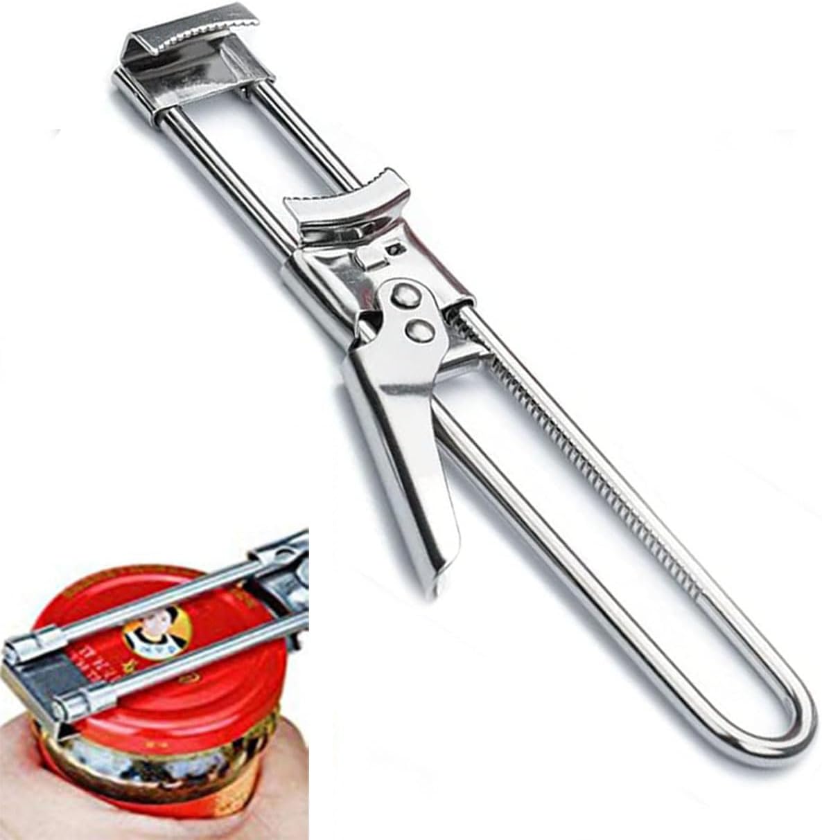 Adjustable Stainless Jar Opener